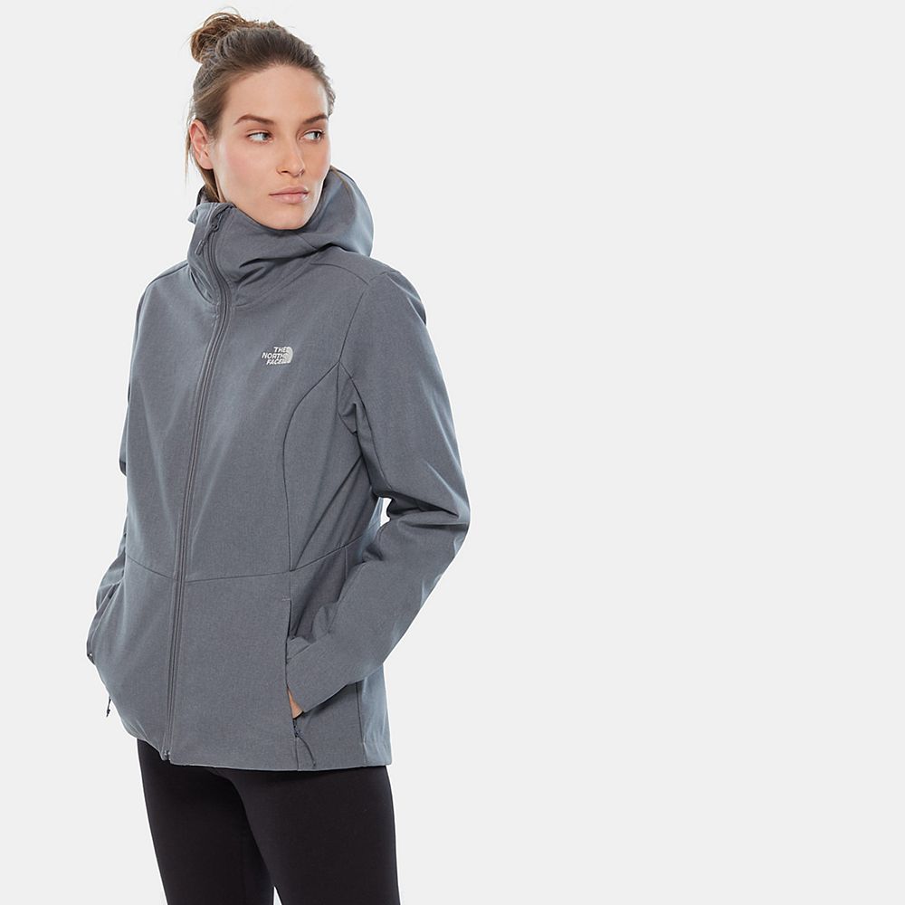 The North Face Lightweight Jackets Womens Australia - The North Face Quest Highloft Softshell Grey H